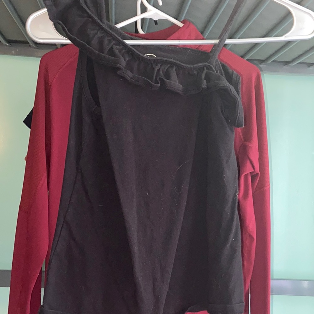 black shirt